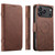 iPhone 17 Pro Max SUTENI J07 Multifunctional Horizontal Flip Magsafe Leather Phone Case - Brown