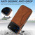 iPhone 17 Pro Max Ultra-thin Shockproof Phone Protective Case with Holder - Brown