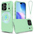 iPhone 17 Pro Max Wave Texture MagSafe Magnetic Liquid Silicone Phone Case - Green iPhone 17 Pro Max Wave Texture MagSafe Magnetic Liquid Silicone Phone Case - Green
