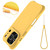 iPhone 17 Pro Max Wave Texture MagSafe Magnetic Liquid Silicone Phone Case - Yellow iPhone 17 Pro Max Wave Texture MagSafe Magnetic Liquid Silicone Phone Case - Yellow