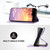 iPhone 17 Pro Max YX0060 Elephant Head Embossed Phone Leather Case with Lanyard - Light Purple iPhone 17 Pro Max YX0060 Elephant Head Embossed Phone Leather Case with Lanyard - Light Purple
