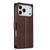 LC.IMEEKE Calf Texture Horizontal Flip Leather Case iPhone 17 Pro Max - Brown LC.IMEEKE Calf Texture Horizontal Flip Leather Case iPhone 17 Pro Max - Brown