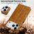 LC.IMEEKE Calf Texture Horizontal Flip Leather Case iPhone 17 Pro Max - Yellow LC.IMEEKE Calf Texture Horizontal Flip Leather Case iPhone 17 Pro Max - Yellow