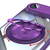 iPhone Air 360 Holder Magsafe Acrylic Hybrid TPU Phone Case - Purple iPhone Air 360 Holder Magsafe Acrylic Hybrid TPU Phone Case - Purple