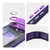iPhone Air 360 Holder Magsafe Acrylic Hybrid TPU Phone Case - Purple iPhone Air 360 Holder Magsafe Acrylic Hybrid TPU Phone Case - Purple
