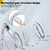 iPhone Air 360-degree Rotating MagSafe Magnetic Holder Phone Case - Transparent iPhone Air 360-degree Rotating MagSafe Magnetic Holder Phone Case - Transparent