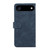 iPhone Air ABEEL Color Block Magnetic RFID Leather Phone Case - Blue-Brown
