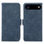 iPhone Air ABEEL Frosted Magnetic RFID Leather Phone Case - Blue