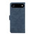 iPhone Air ABEEL Frosted Magnetic RFID Leather Phone Case - Blue