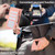 iPhone Air ABEEL Frosted Magnetic RFID Leather Phone Case - Pink