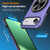 iPhone Air Alloy Rotating Holder MagSafe Shockproof Phone Case - Violet