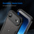 iPhone Air Armor Glaze PC Hybrid TPU Phone Case - Black