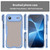 iPhone Air Armor Glaze PC Hybrid TPU Phone Case - Blue