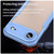 iPhone Air Armor Glaze PC Hybrid TPU Phone Case - Blue