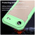 iPhone Air Armor Glaze PC Hybrid TPU Phone Case - Green