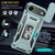 iPhone Air Armor PC + TPU Camera Shield Phone Case - Alpine Green
