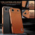 iPhone Air AZNS Electroplated Edge Carbon Fiber Texture Phone Case - Black