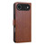 iPhone Air AZNS Sheepskin Texture Flip Leather Phone Case - Brown