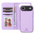 iPhone Air BETOPNICE BN-005 2 in 1 Detachable Imitate Genuine Leather Phone Case - Light Purple