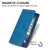 iPhone Air Business Solid Color Magnetic RFID Leather Phone Case - Blue iPhone Air Business Solid Color Magnetic RFID Leather Phone Case - Blue