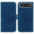 iPhone Air Butterfly Rose Embossed Leather Phone Case - Blue iPhone Air Butterfly Rose Embossed Leather Phone Case - Blue