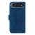 iPhone Air Butterfly Rose Embossed Leather Phone Case - Blue iPhone Air Butterfly Rose Embossed Leather Phone Case - Blue