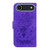 iPhone Air Butterfly Rose Embossed Leather Phone Case - Purple iPhone Air Butterfly Rose Embossed Leather Phone Case - Purple