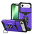 iPhone Air Camera Shield Card Slot PC+TPU Phone Case - Purple