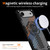 iPhone Air Camouflage Kickstand Rotating Shaft MagSafe Phone Case - Carbon Fiber Rainbow