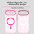 iPhone Air Candy Magsafe PC Hybrid TPU Phone Case - Red iPhone Air Candy Magsafe PC Hybrid TPU Phone Case - Red