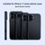 iPhone Air Carbon Fiber Kevlar MagSafe Magnetic Phone Case - Black