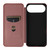 iPhone Air Carbon Fiber Texture Flip Leather Phone Case - Brown iPhone Air Carbon Fiber Texture Flip Leather Phone Case - Brown