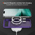 iPhone Air Carbon Fiber Texture Skin-feel MagSafe Phone Case - Purple