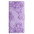 iPhone Air Cherry Blossom Butterfly Skin Feel Embossed PU Phone Case - Purple