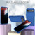 iPhone Air Commuter Shockproof TPU + PC Phone Case - Royal Blue