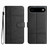 iPhone Air Cowhide Texture Stitching Leather Phone Case - Black iPhone Air Cowhide Texture Stitching Leather Phone Case - Black