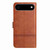 iPhone Air Cowhide Texture Stitching Leather Phone Case - Brown iPhone Air Cowhide Texture Stitching Leather Phone Case - Brown
