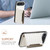 iPhone Air Crocodile Texture Card Bag Design Full Coverage Phone Case - White