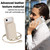 iPhone Air Crossbody Zipper RFID Card Bag Phone Case - Apricot
