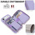 iPhone Air Crossbody Zipper RFID Card Bag Phone Case - Light Purple