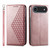 iPhone Air Cubic Grid Calf Texture Magnetic Leather Phone Case - Rose Gold iPhone Air Cubic Grid Calf Texture Magnetic Leather Phone Case - Rose Gold