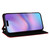 iPhone Air Cubic Grid Texture Flip Leather Phone Case - Red