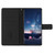 iPhone Air Diamond Embossed Skin Feel Leather Phone Case - Black