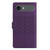 iPhone Air Diamond Embossed Skin Feel Leather Phone Case - Purple