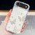 iPhone Air Diamond Glitter Pearl Butterfly Four-Corner Shockproof Phone Case - Transparent