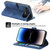 iPhone Air Dierfeng Dream Line TPU Hybrid PU Leather Phone Case - Blue