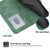 iPhone Air Dierfeng Dream Line TPU Hybrid PU Leather Phone Case - Green