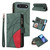 iPhone Air Dual-color 9 Card Slots Zipper Wallet Leather Phone Case - Green iPhone Air Dual-color 9 Card Slots Zipper Wallet Leather Phone Case - Green