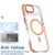 iPhone Air Dual-Color Clear Acrylic Hybrid TPU MagSafe Phone Case - Transparent iPhone Air Dual-Color Clear Acrylic Hybrid TPU MagSafe Phone Case - Transparent