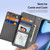 iPhone Air DUX DUCIS Lawa Series 2 in 1 Wallet Zipper Detachable MagSafe Phone Case with Lanyard - Grey iPhone Air DUX DUCIS Lawa Series 2 in 1 Wallet Zipper Detachable MagSafe Phone Case with Lanyard - Grey